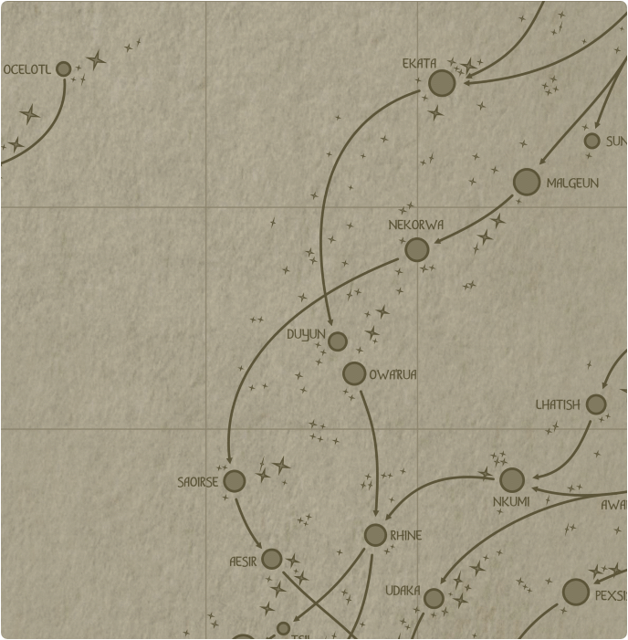 A paper map of galactic Sector D5