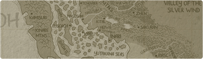 A paper map of Heiwa