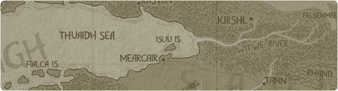A paper map of Isliu Island