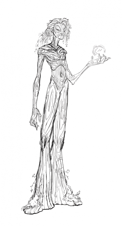 A picture of Ronja Deniau, the Baumeni Captain of the Venture