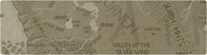 A paper map of Amiha