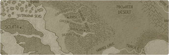 A paper map of the Bhakabi Forest