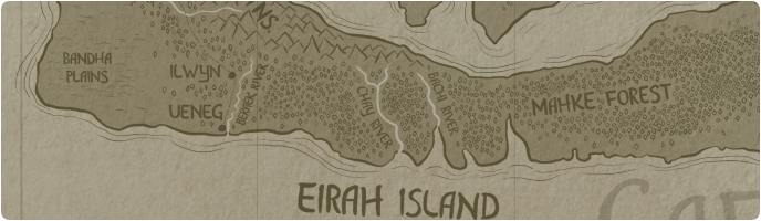 A paper map of the Chay River