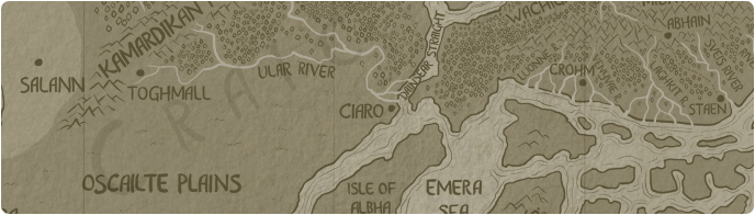 A paper map of Ciaro
