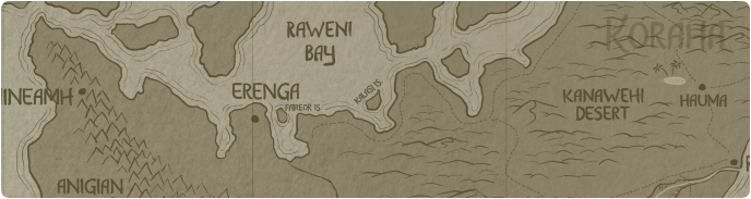 A paper map of Kalasi Island