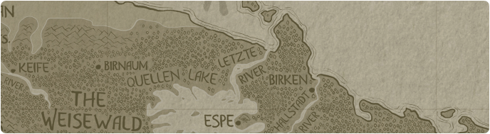 A paper map of the Letzte River A paper map of the Letzte River