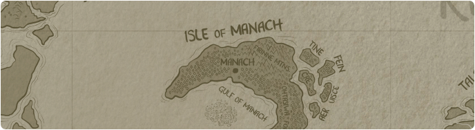 A paper map of Manach