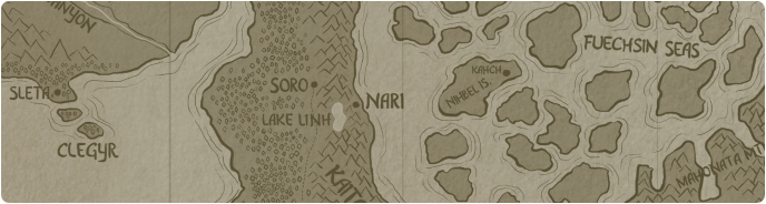 A paper map of Nari