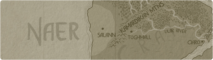 A paper map of Salann A paper map of Salann