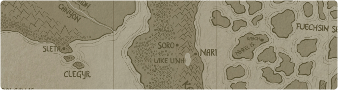 A paper map of Soro