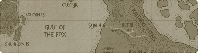 A paper map of Syala