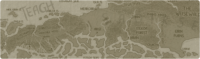 A paper map of Teagh