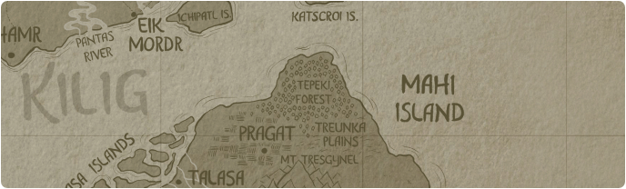 A paper map of Tepeki Forest
