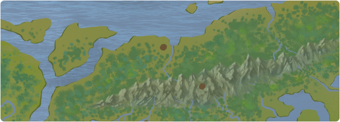 A color map of the Bebhar River