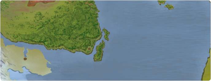 A color map of Ghlahoin Island
