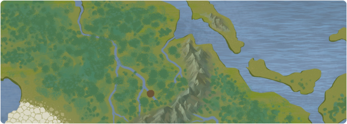 A color map of the Daeng'ka River