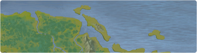 A color map of Fearg Island