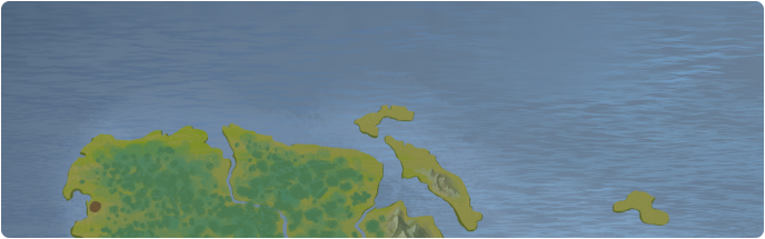 A color map of Garha Island