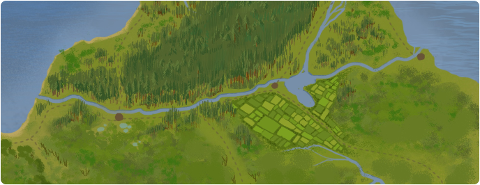 A color map of the Gerth Channel