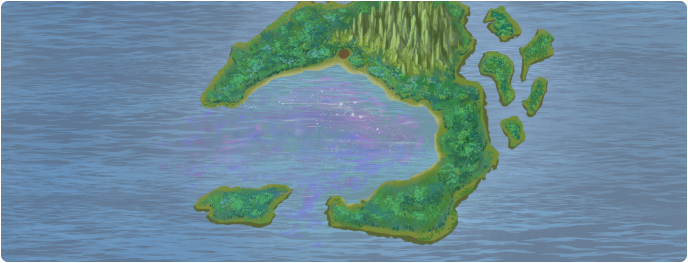 A color map of the Gulf of Manach