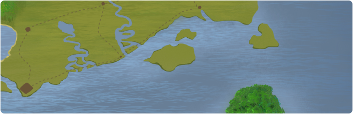 A color map of the Ichipatl Islands