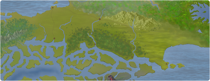 A color map of the Itekoa Forest