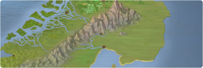 A color map of Koroingo