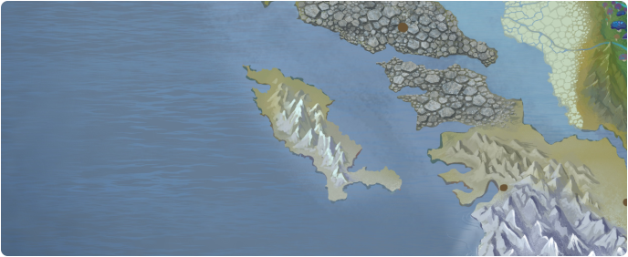 A color map of Mount Eirbi