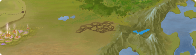 A color map of Phomekhun Canyon
