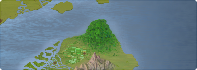 A color map of Tepeki Forest