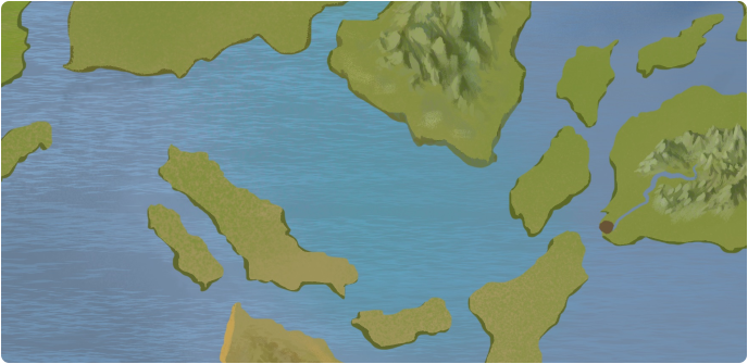 A color map of the Turcaide Sea