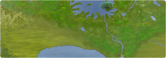 A color map of Wohn Lake