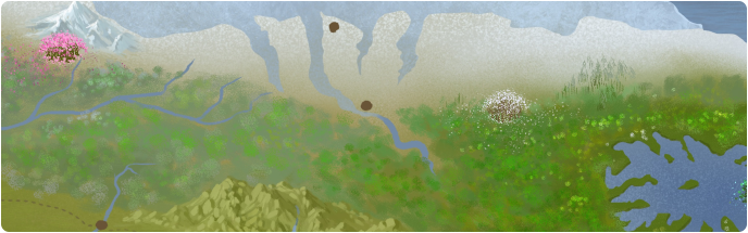A color map of the Zehnte River A color map of the Zehnte River