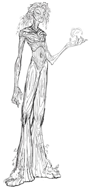 Captain Ronja, a Baumeni space captain