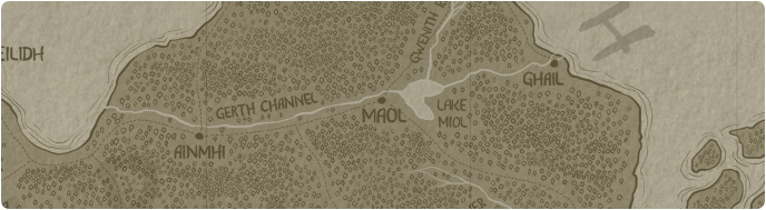 A paper map of Maol A paper map of Maol