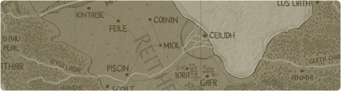 A paper map of Miol A paper map of Miol