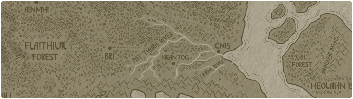A paper map of the Pat'thara River A paper map of the Pat'thara River