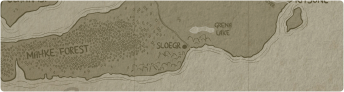 A paper map of Sloegr A paper map of Sloegr