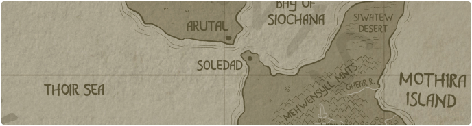 A paper map of Soledad A paper map of Soledad