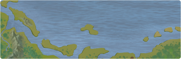 A color map of Miol Eirah Island A color map of Miol Eirah Island
