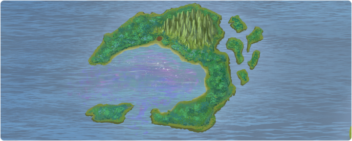 A color map of Ohtasiwa Forest A color map of Ohtasiwa Forest